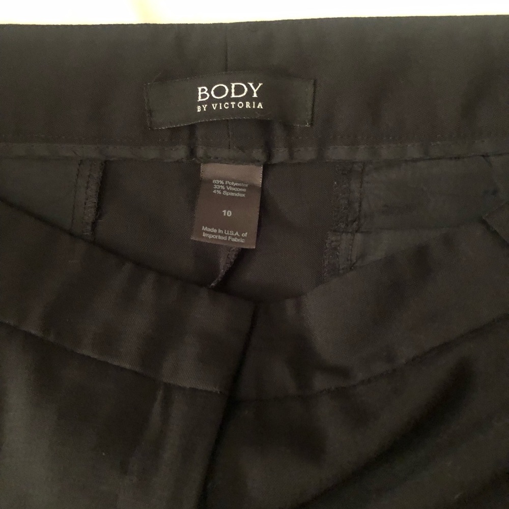 Body by Victoria boot leg dress pants